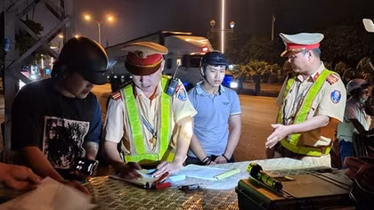 Xử lý nghiêm vi phạm nồng độ cồn và hành vi giao xe cho người không đủ điều kiện
