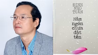 Nhà thơ Đinh Nho Tuấn Lòng cài thêm cúc che chắn rụng rơi