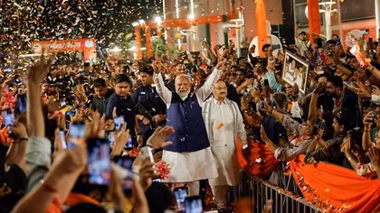 Thủ tướng Modi tuyên bố chiến thắng bầu cử ở Ấn Độ