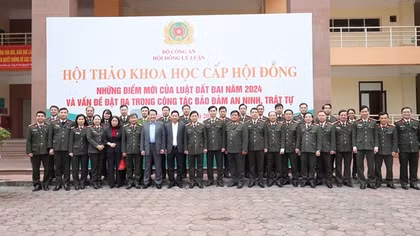 Xây dựng chiến lược về bảo đảm ANTT khi Luật Đất đai năm 2024 có hiệu lực thi hành
