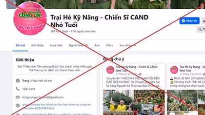 Cảnh giác thủ đoạn mạo danh trại hè Công an để lừa đảo