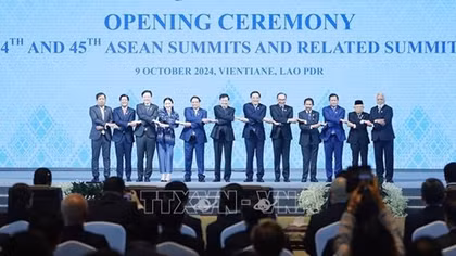 Khai mạc Hội nghị cấp cao ASEAN lần thứ 44-45 và các Hội nghị liên quan