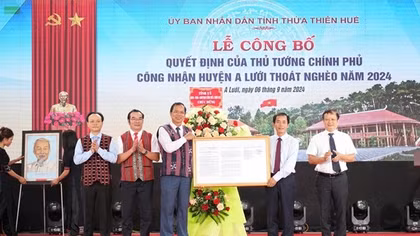 Phát huy tiềm năng, lợi thế để A Lưới thoát nghèo bền vững