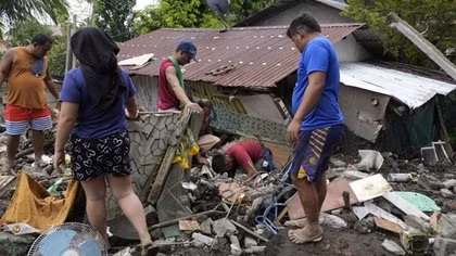 Bão Trami khiến gần 130 người thiệt mạng và mất tích tại Philippines