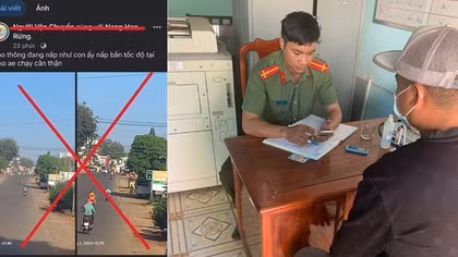 Xử lý người đàn ông lên mạng báo chốt CSGT