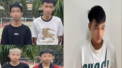 Tạm giữ 5 thiếu niên chuyên cướp giật vé số