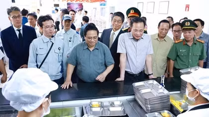 Thủ tướng Phạm Minh Chính thăm, làm việc tại Hưng Yên