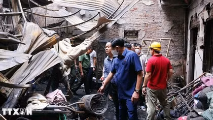 Quốc hội chia buồn sâu sắc tới các gia đình nạn nhân vụ cháy làm 14 người tử vong tại Hà Nội