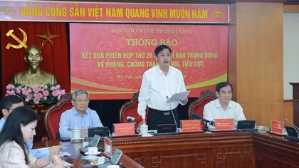Xóa bỏ nhận thức “không làm, không sai”, chuẩn bị tốt nhân sự cho Đại hội Đảng XIV