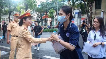 Đảm bảo an ninh, an toàn tại 196 điểm thi tốt nghiệp THPT ở Thủ đô