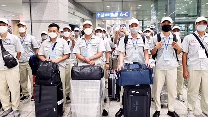 Hơn 78 nghìn lao động Việt Nam ra nước ngoài làm việc