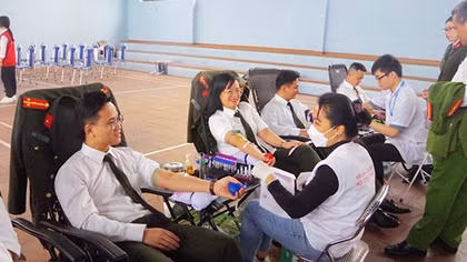 Công an tỉnh Thái Nguyên tổ chức Ngày hội hiến máu tình nguyện