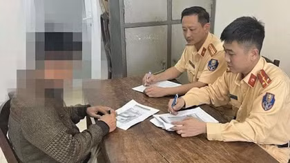 Thông báo chốt CSGT, 7 cá nhân bị xử phạt hơn 50 triệu đồng