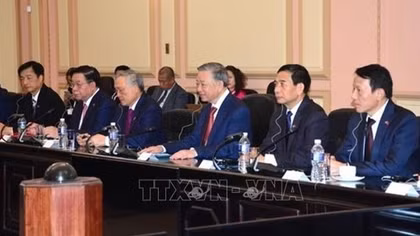 Tổng Bí thư, Chủ tịch nước Tô Lâm hội kiến Chủ tịch Quốc hội Cuba