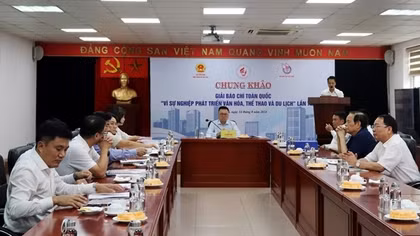 119 tác phẩm vào chung kết Giải báo chí toàn quốc về văn hoá, thể thao, du lịch