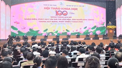 Hội thảo khoa học về giá trị văn hóa, con người Nha Trang