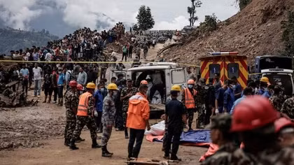 Thương vong do mưa lũ bất thường tại Nepal tăng lên hơn 200 người