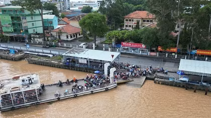 Di dời bến phà An Bình ở Vĩnh Long