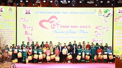 Rộn ràng, ấm áp “Tết thợ mỏ - 2024” Xuân Giáp Thìn