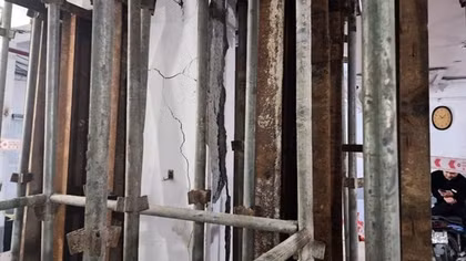 Hà Nội xử lý trách nhiệm, cá nhân liên quan chung cư mini nứt cột