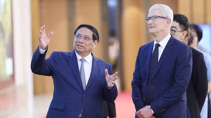 Apple mong muốn đẩy mạnh hơn nữa các hoạt động đầu tư tại Việt Nam