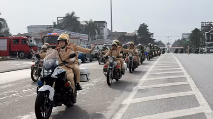 Công an Quảng Trị ra quân tấn công trấn áp tội phạm, bảo đảm ANTT Tết nguyên đán Ất Tỵ 2025