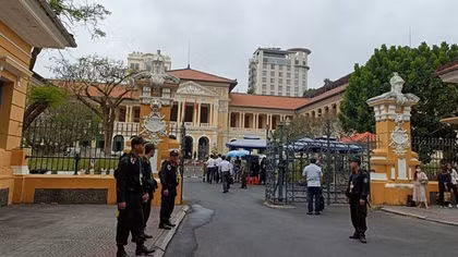 Tăng cường công tác an ninh trong ngày thứ 3 xét xử vụ án Vạn Thịnh Phát