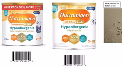 Sữa bột trẻ em Nutramigen bị thu hồi tại Mỹ có mặt tại Việt Nam chưa?