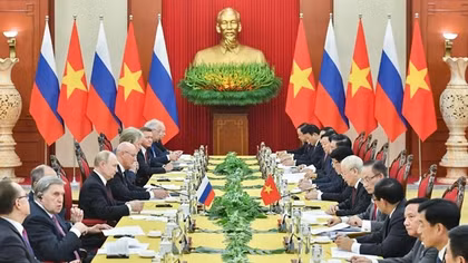 Tổng thống Vladimir Putin: Việt Nam là bạn, đối tác tin cậy của Liên bang Nga