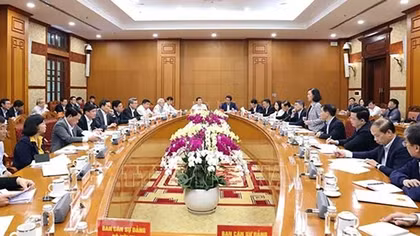 Hội nghị triển khai Chương trình làm việc của Bộ Chính trị, Ban Bí thư năm 2024