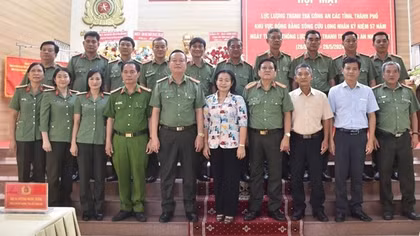 Họp mặt Thanh tra Công an các tỉnh, thành Tây Nam Bộ