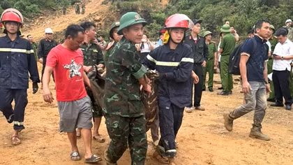 3 công nhân thi công đường dây 500kV đoạn qua Hà Tĩnh bị đất đá sạt lở vùi lấp tử vong