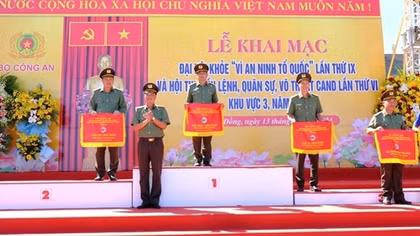 Công an Lâm Đồng Nhất toàn đoàn môn Chạy ứng dụng