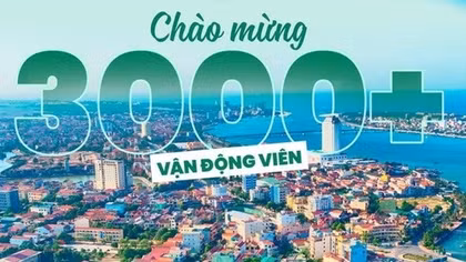 Gần 70 vận động viên nước ngoài tham gia giải chạy ở Quảng Bình