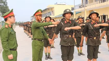 Bền bỉ “rèn cán, luyện quân” với tân binh