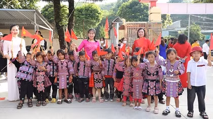 Ngày khai giảng nơi rẻo cao Sơn La