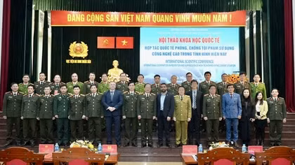 Đẩy mạnh hợp tác quốc tế về phòng, chống tội phạm sử dụng công nghệ cao