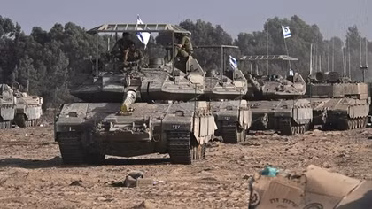 Xe tăng, pháo binh Israel vây chặt thành phố Rafah