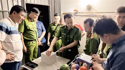 Bắt 2 anh em ruột bị truy nã đặc biệt nguy hiểm, thu nhiều súng cùng hung khí