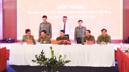 Cụm thi đua số 2 thực hiện hiệu quả phong trào thi đua “Vì an ninh Tổ quốc”