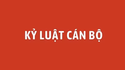 Thi hành kỷ luật 2 nguyên Phó Chủ tịch UBND tỉnh Bà Rịa - Vũng Tàu