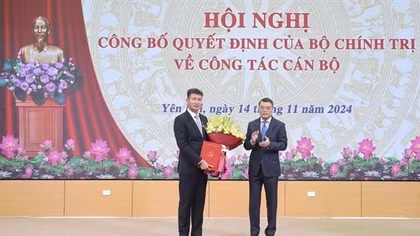 Chuẩn y đồng chí Trần Huy Tuấn giữ chức Bí thư Tỉnh ủy Yên Bái