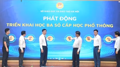 Hà Nội sắp triển khai học bạ số ở tất cả các trường phổ thông