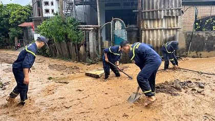 Mưa lớn diện rộng, một số địa phương tại Sơn La tiếp tục bị ảnh hưởng