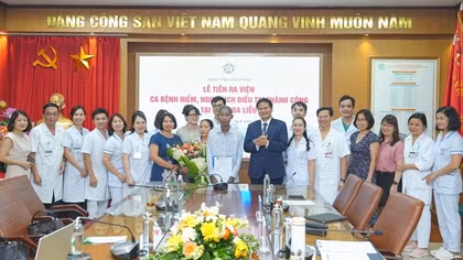 Điều trị thành công ca bệnh hiếm gặp thứ 10 trên thế giới