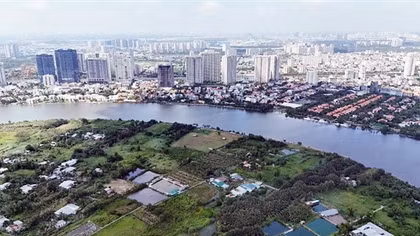 Những khu dân cư như ở vùng quê giữa lòng thành phố