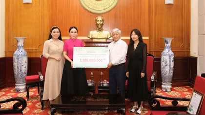 KN Holdings góp 13,5 tỉ đồng hỗ trợ đồng bào bị ảnh hưởng bởi bão Yagi