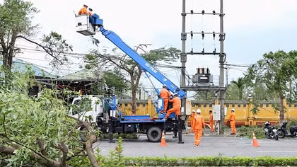 Ảnh hưởng của cơn bão số 3 đến vận hành và cung cấp điện
