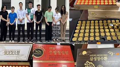 Bắt giữ nhóm đối tượng sản xuất thực phẩm bảo vệ sức khoẻ chống đột quỵ giả quy mô lớn