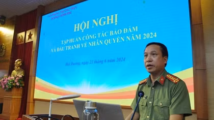 Công an tỉnh Hải Dương tập huấn công tác nhân quyền năm 2024